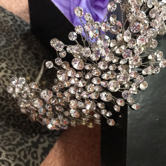 Rhinestone head piece /wedding /sweet 16/ special party - Picture 3 of 12